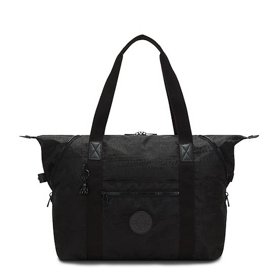 Kipling Art Medium Tote Tassen Zwart | België 1440FD